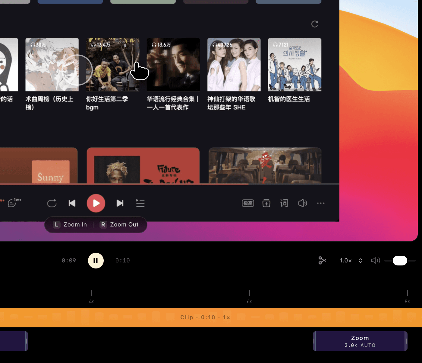 Export-ready videos